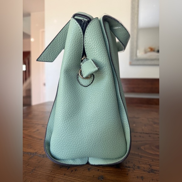 kate spade Mint Green Pebbled Leather Hobo Shoulder Bag - Picture 2 of 6